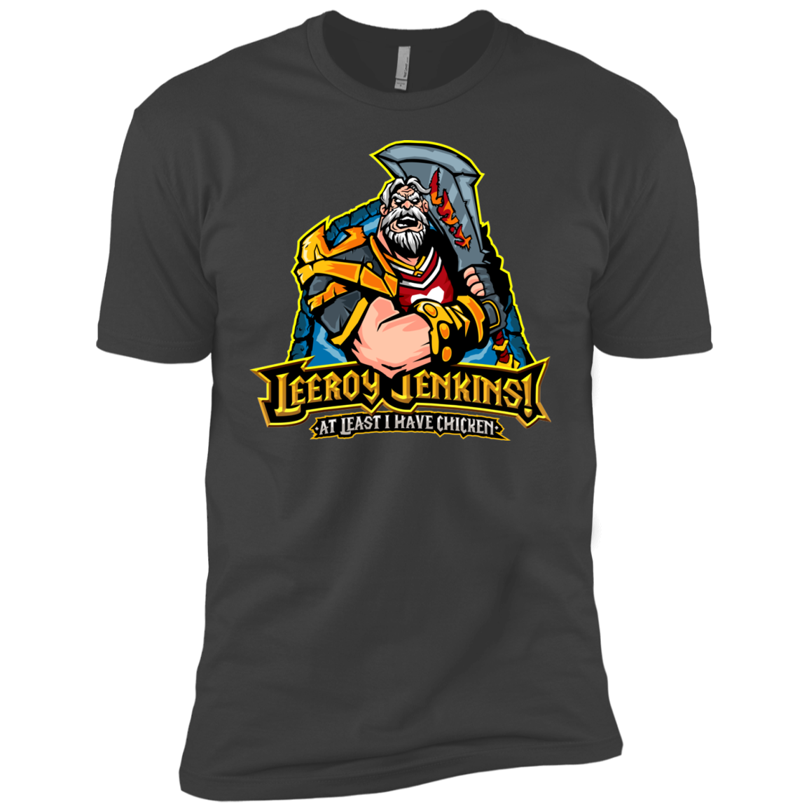 Leeroy Jenkins Boys Premium T-Shirt