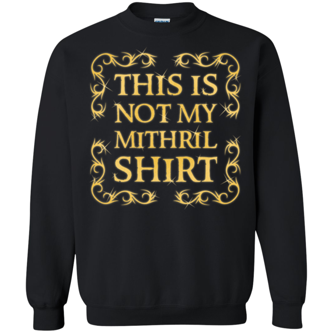 Not my shirt Crewneck Sweatshirt