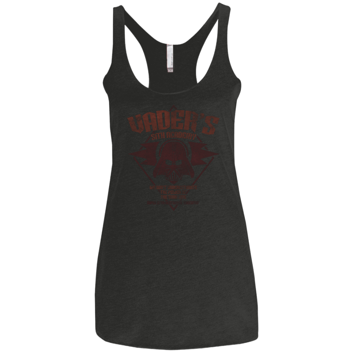 Vader Academy Women's Triblend Racerback Tank