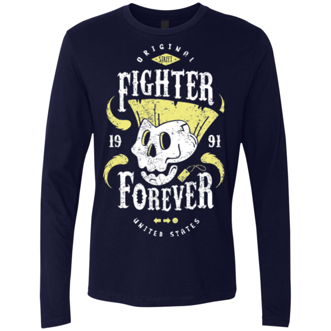 Fighter Forever Guile Men's Premium Long Sleeve