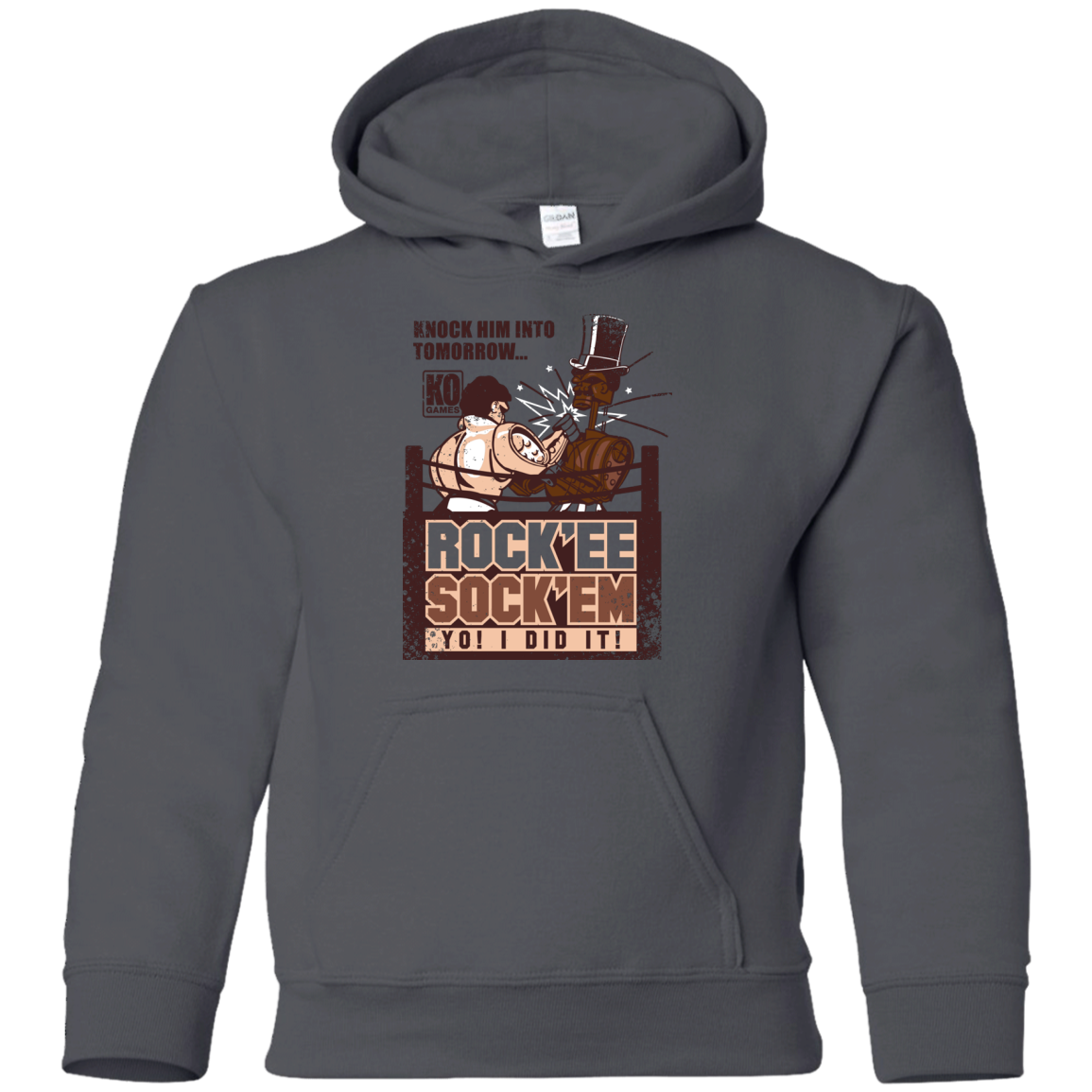 Rockee Sockem Youth Hoodie