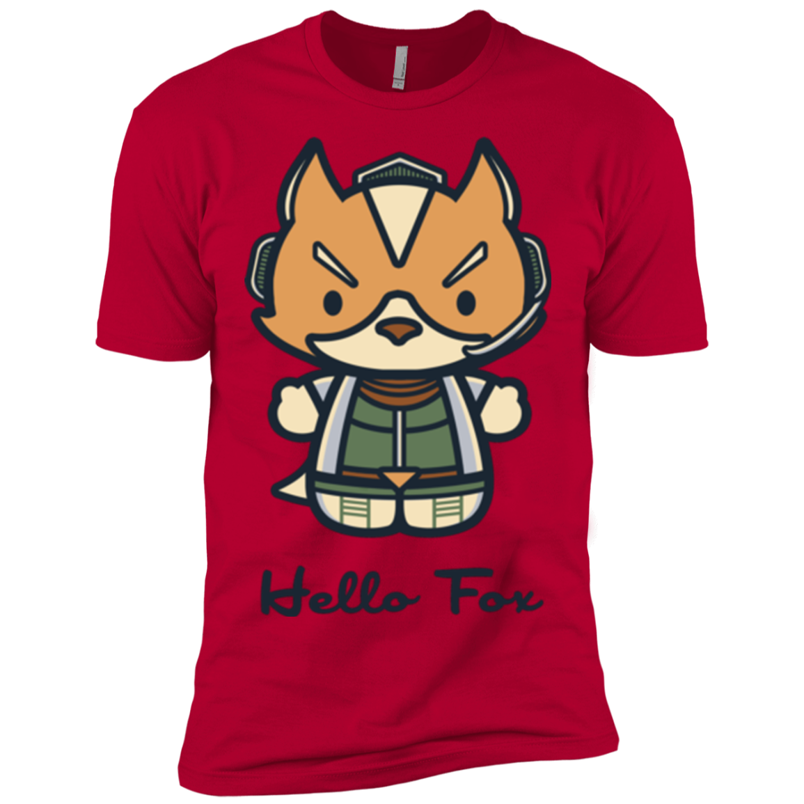 Hello Fox Men's Premium T-Shirt