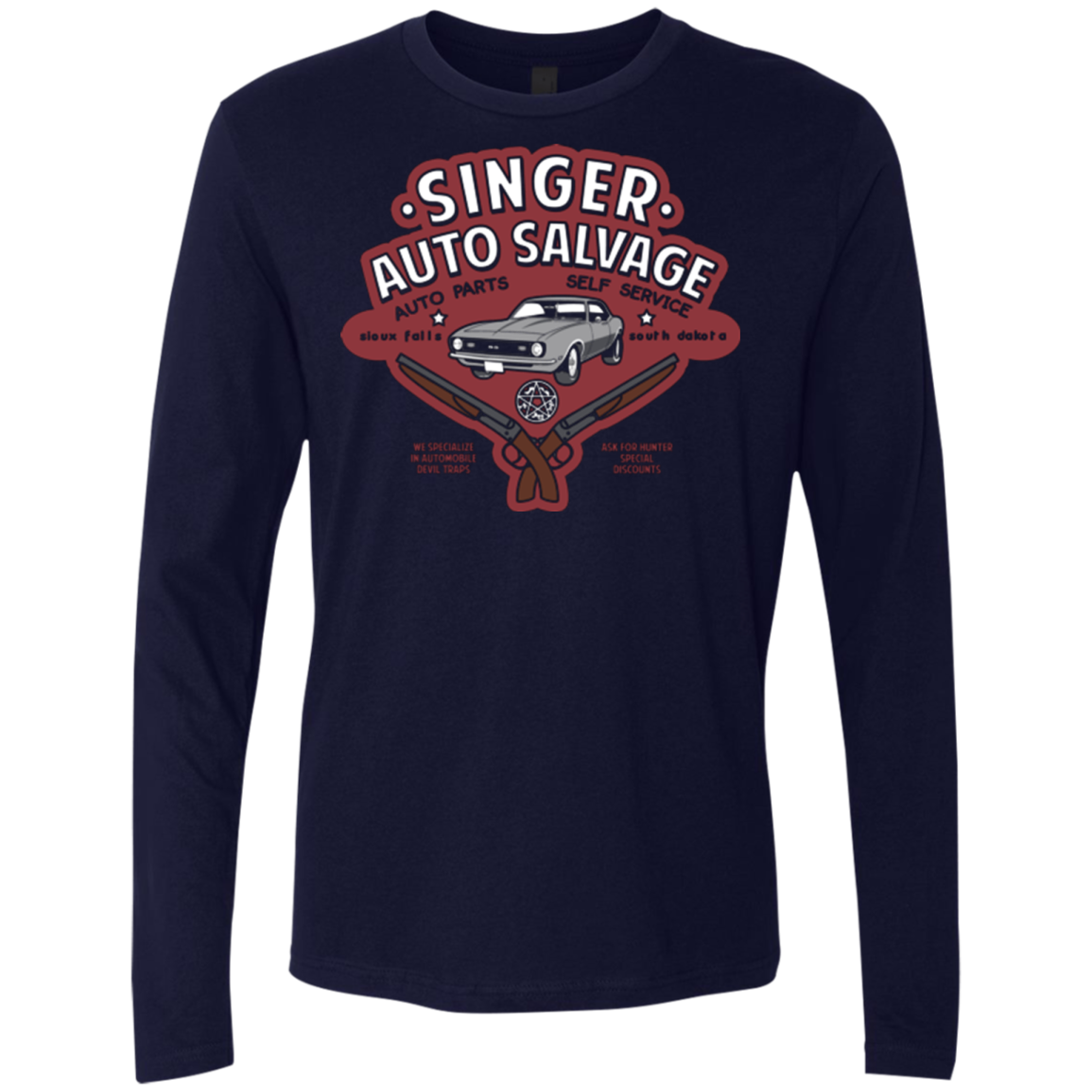 Singer Auto Salvage Men's Premium Long Sleeve