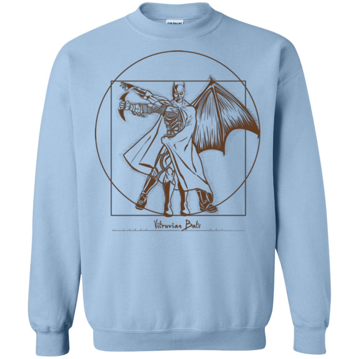 Vitruvian Bats Crewneck Sweatshirt