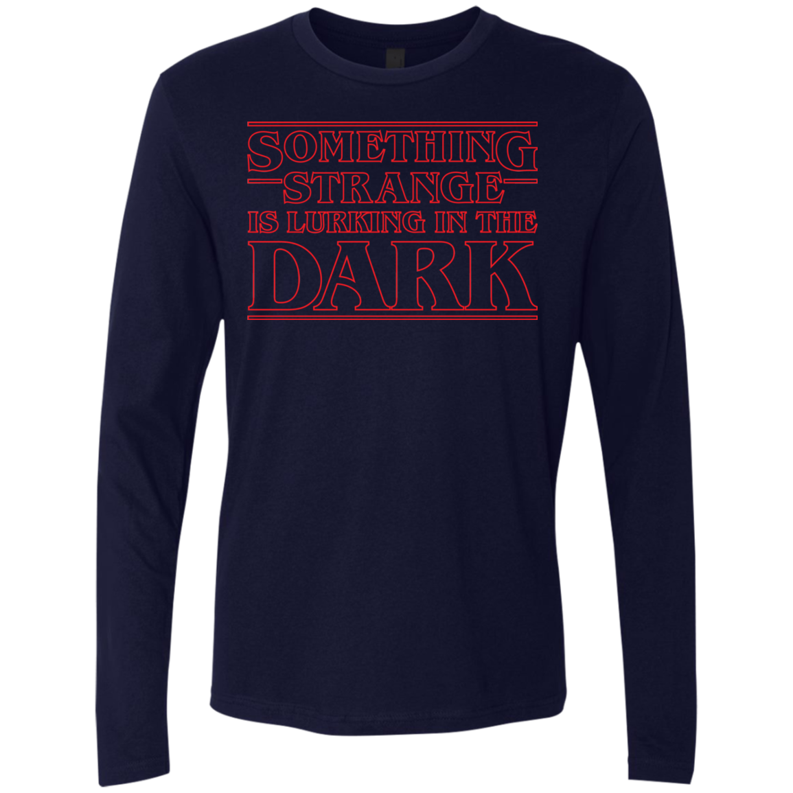 Something Strange Men's Premium Long Sleeve
