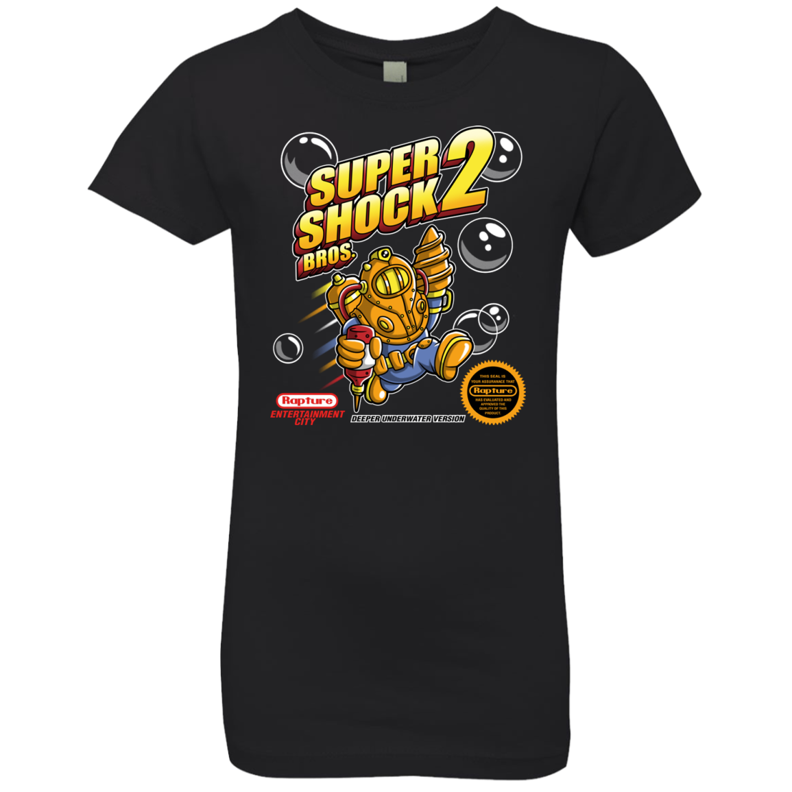 Super Shock Bros 2 Girls Premium T-Shirt