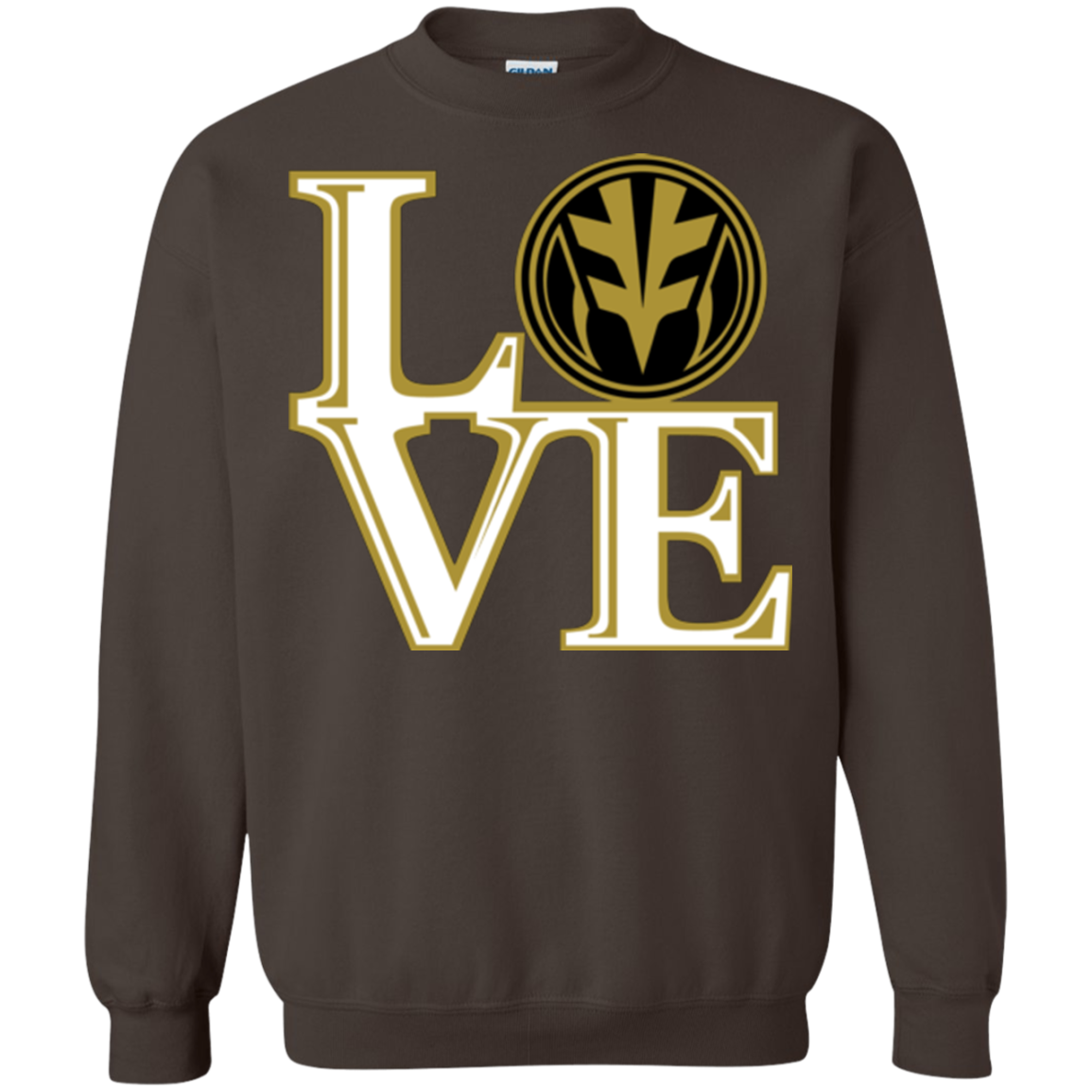 White Ranger LOVE Crewneck Sweatshirt