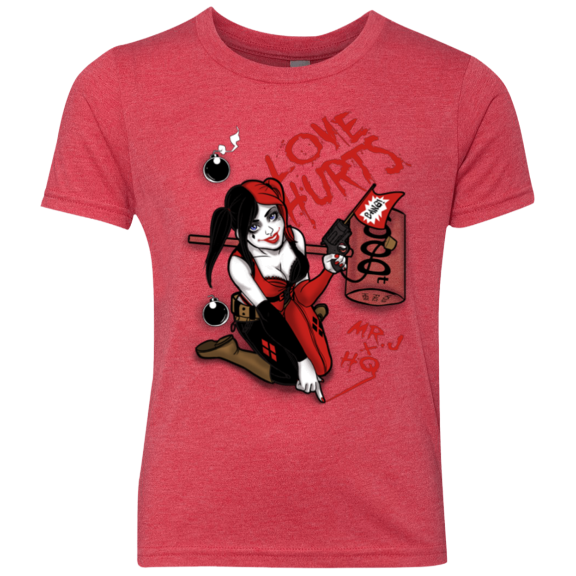 Love Hurts Youth Triblend T-Shirt