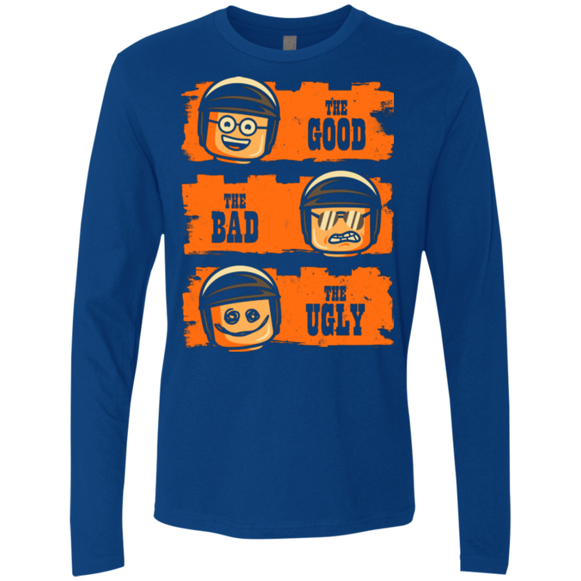 GOOD COP BAD COP UGLY COP Men's Premium Long Sleeve