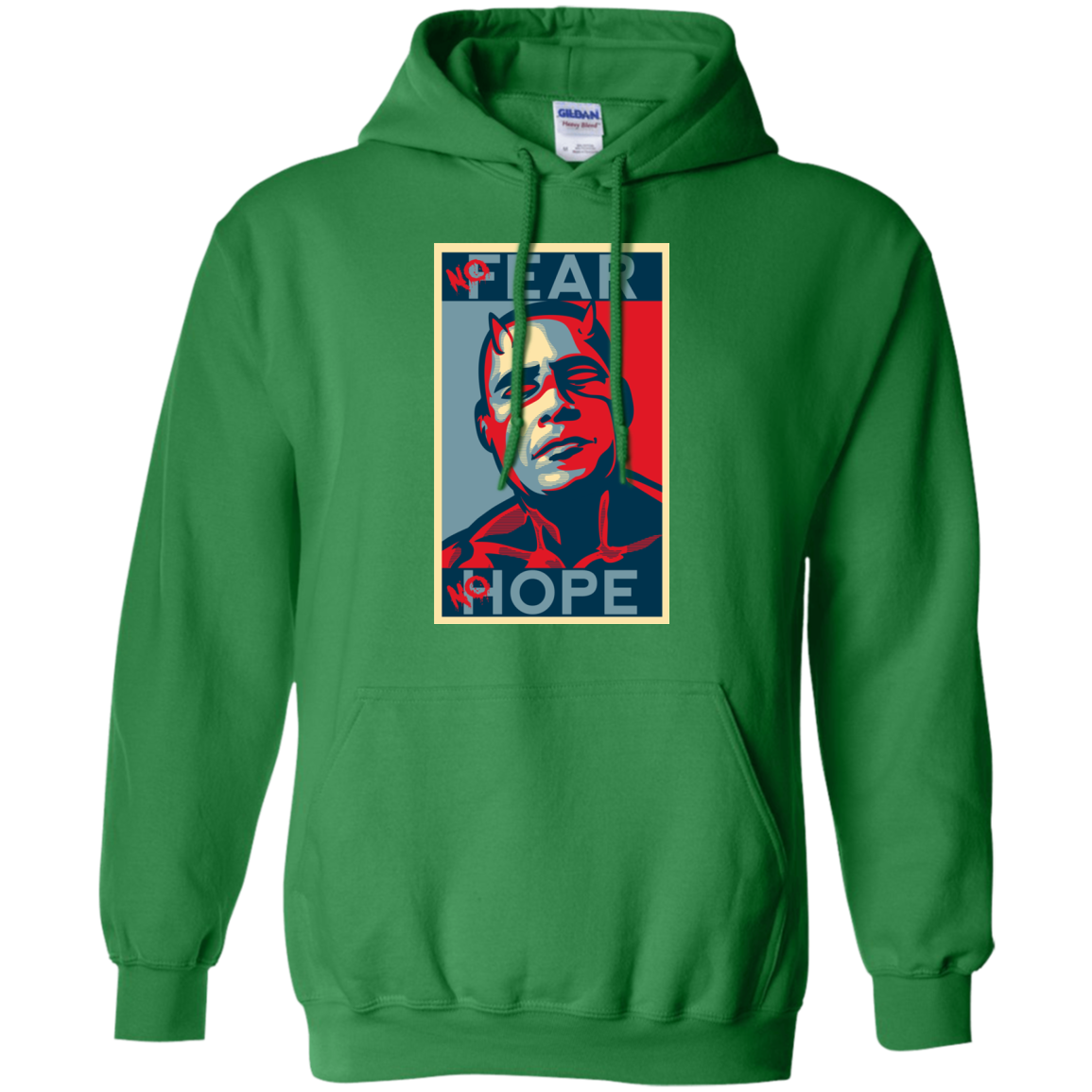 A man with no fear Pullover Hoodie
