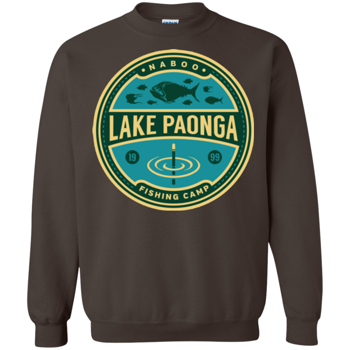 Lake Paonga Fishing Camp Crewneck Sweatshirt