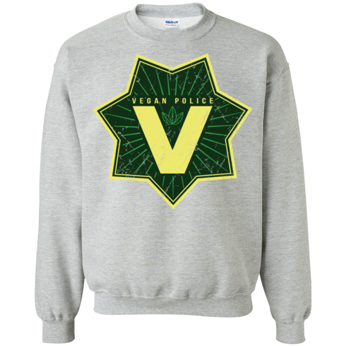 Vegan Police Crewneck Sweatshirt