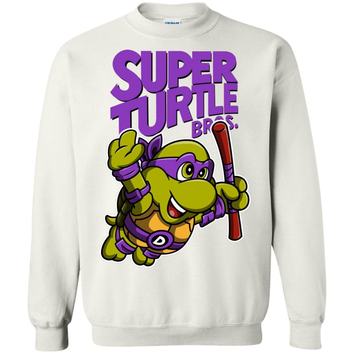 Super Turtle Bros Donnie Crewneck Sweatshirt
