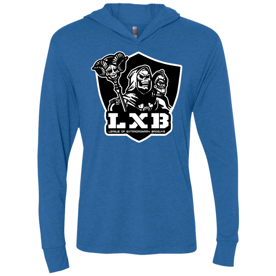 LXB Triblend Long Sleeve Hoodie Tee