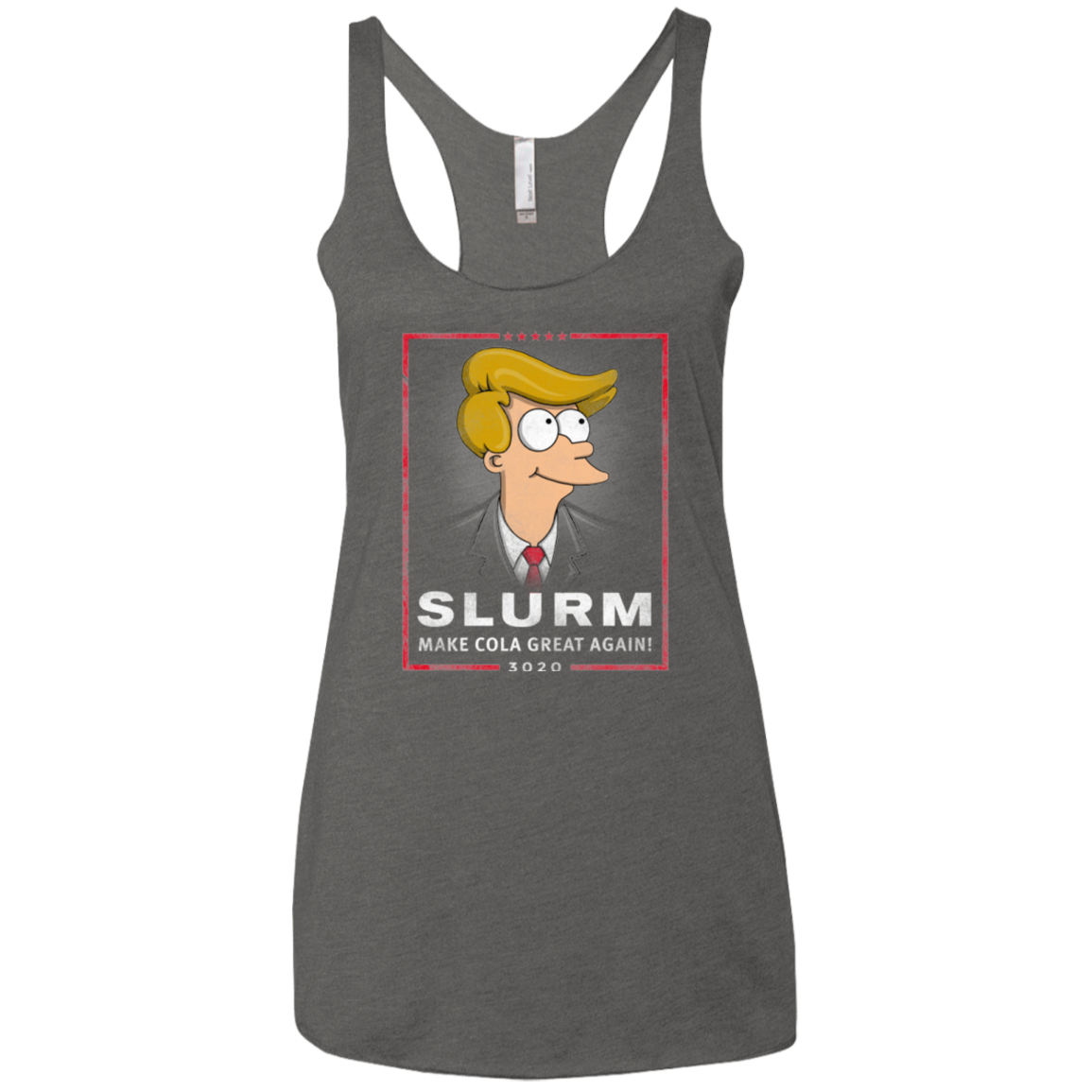 Donald J Fry Elect Women's Triblend Racerback Tank