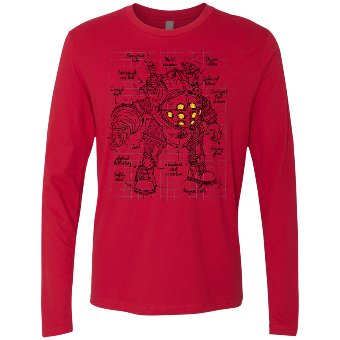 Big Daddy Plan Men's Premium Long Sleeve