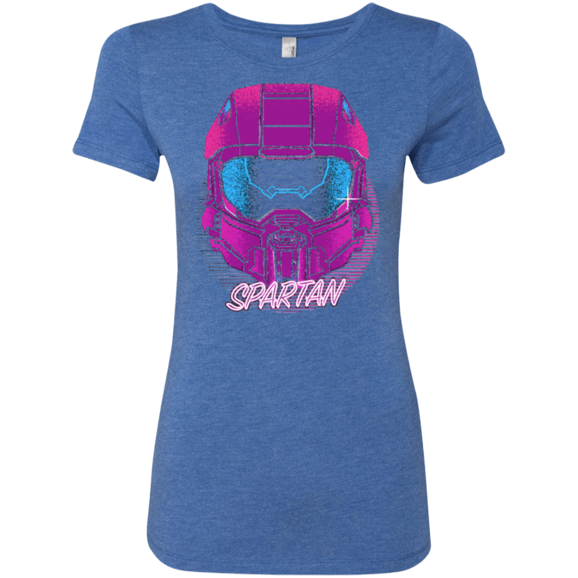 Spartan Helmet 80's Women's Triblend T-Shirt