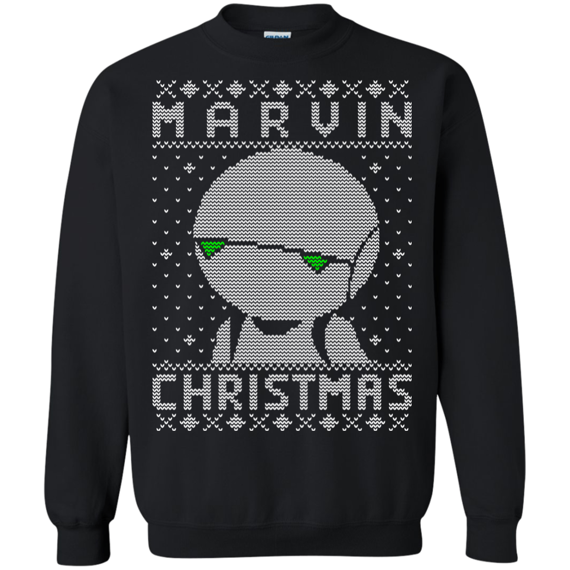 Marvin Christmas Crewneck Sweatshirt