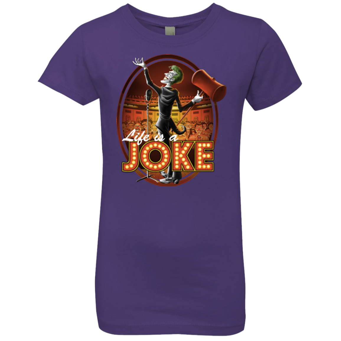 Life Is A Joke Girls Premium T-Shirt