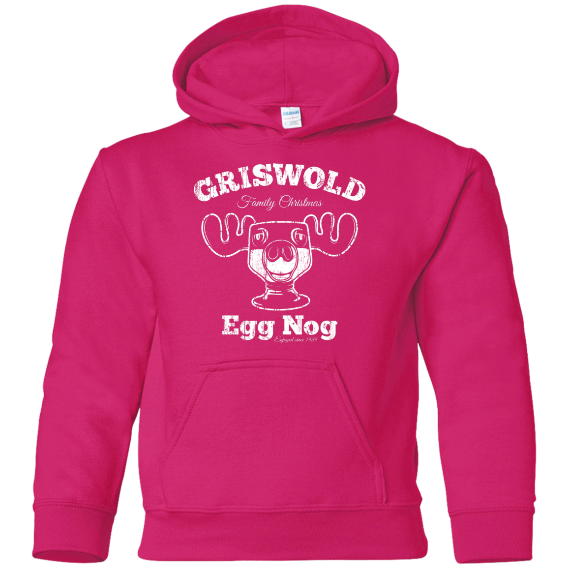Griswold Christmas Egg Nog Youth Hoodie