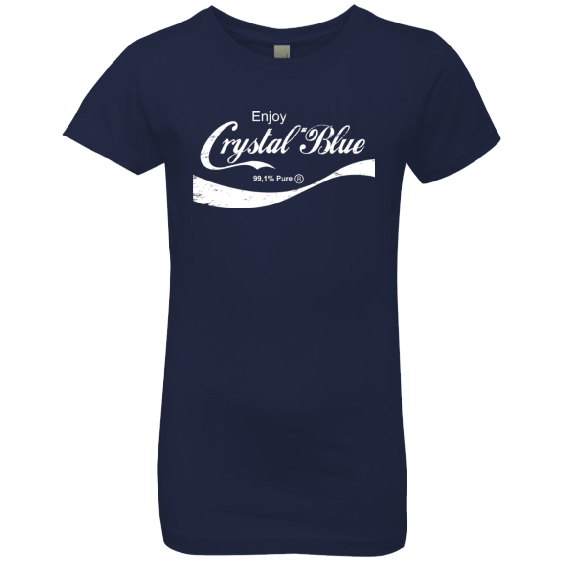 Crystal Blue Coke Girls Premium T-Shirt