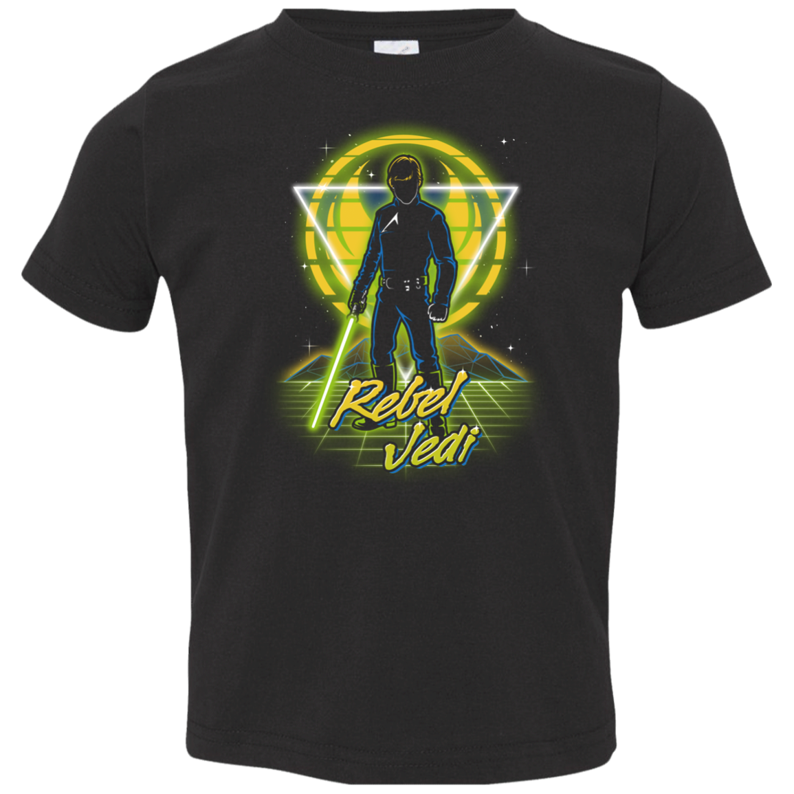 Retro Rebel Jedi Toddler Premium T-Shirt
