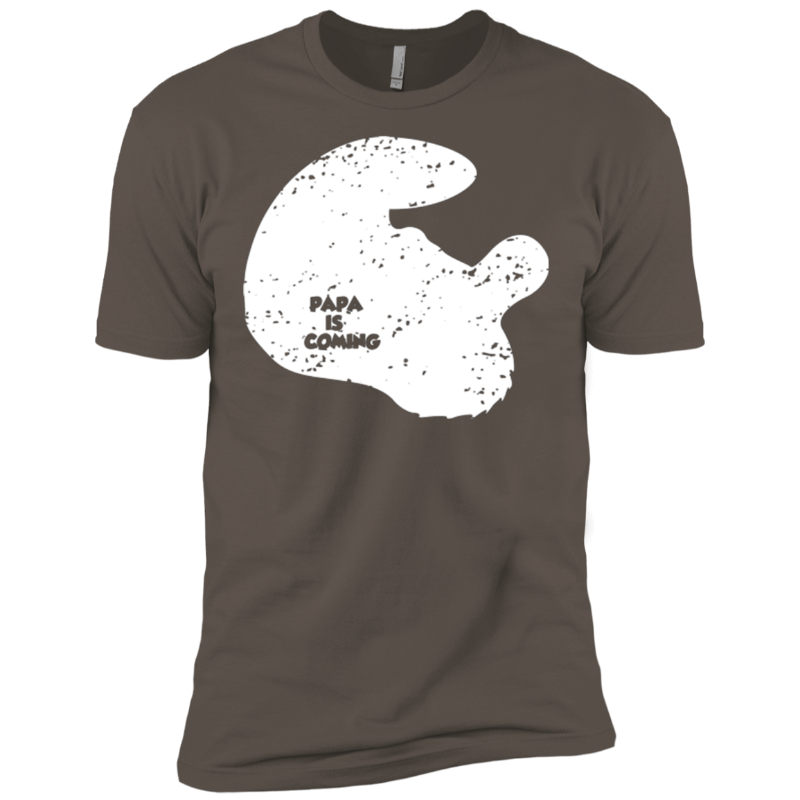 Papa Is Coming Men's Premium T-Shirt