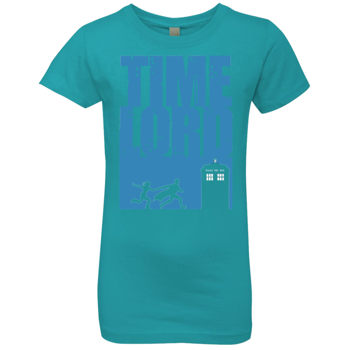 Time Lord Allons-y! Girls Premium T-Shirt