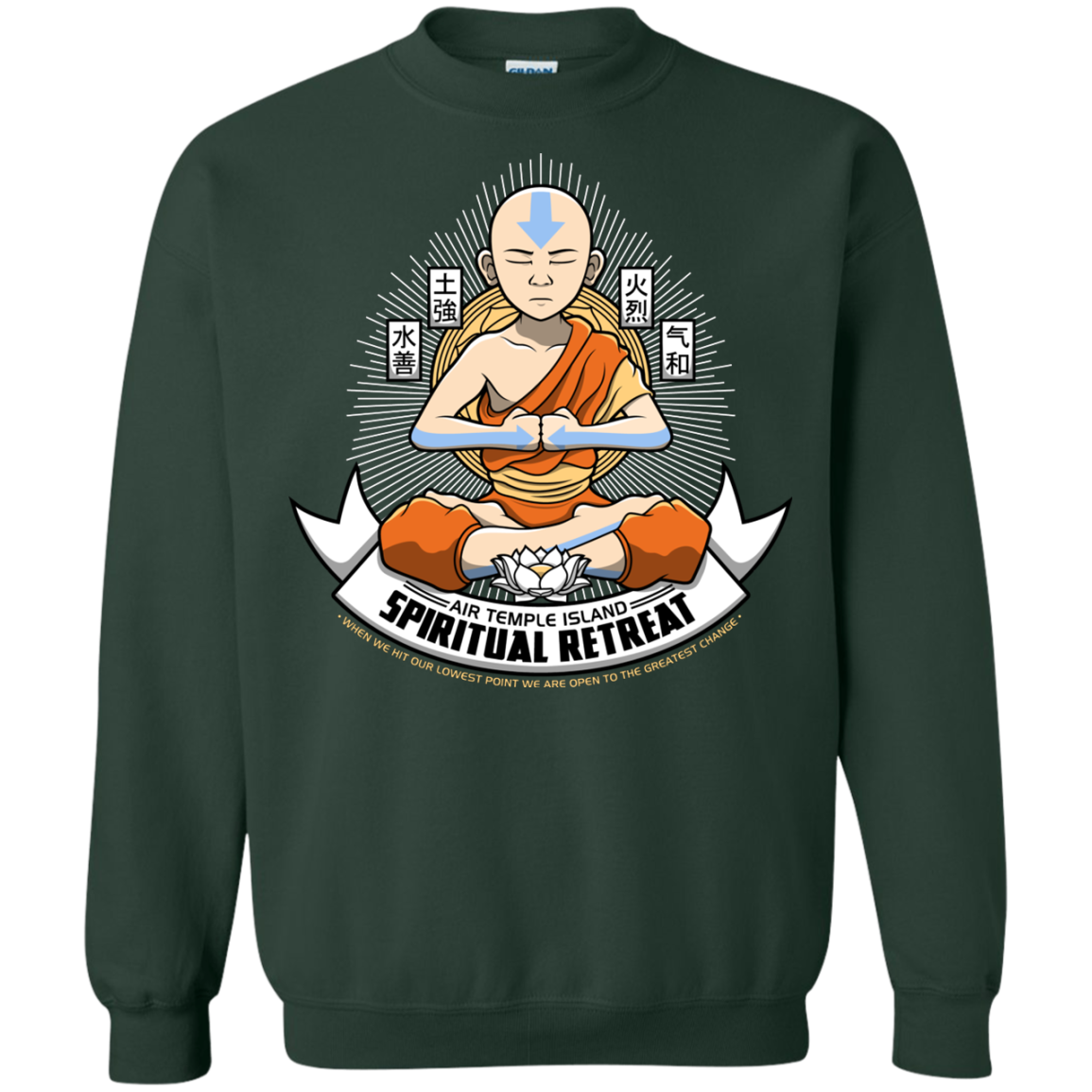 SPIRITUAL RETREATT Crewneck Sweatshirt