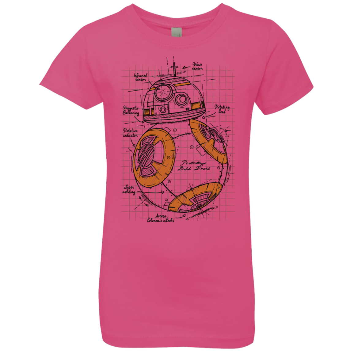 BB-8 Plan Girls Premium T-Shirt