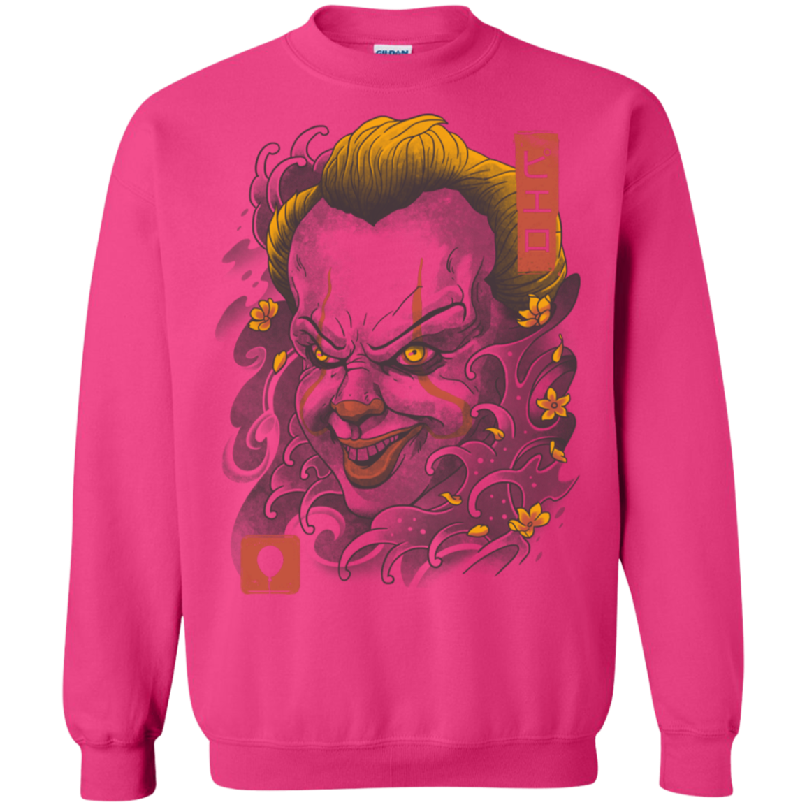 Oni Clown Mask Crewneck Sweatshirt