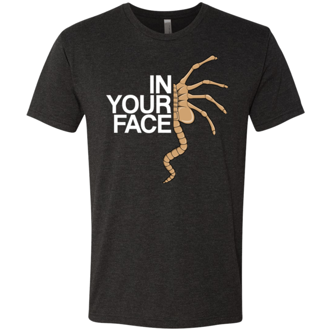IN YOUR FACE Men's Triblend T-Shirt