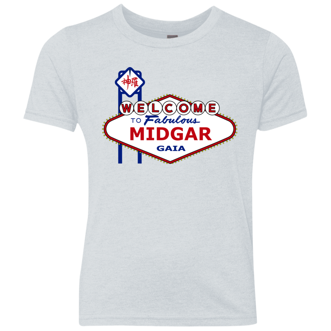 Viva Midgar Youth Triblend T-Shirt