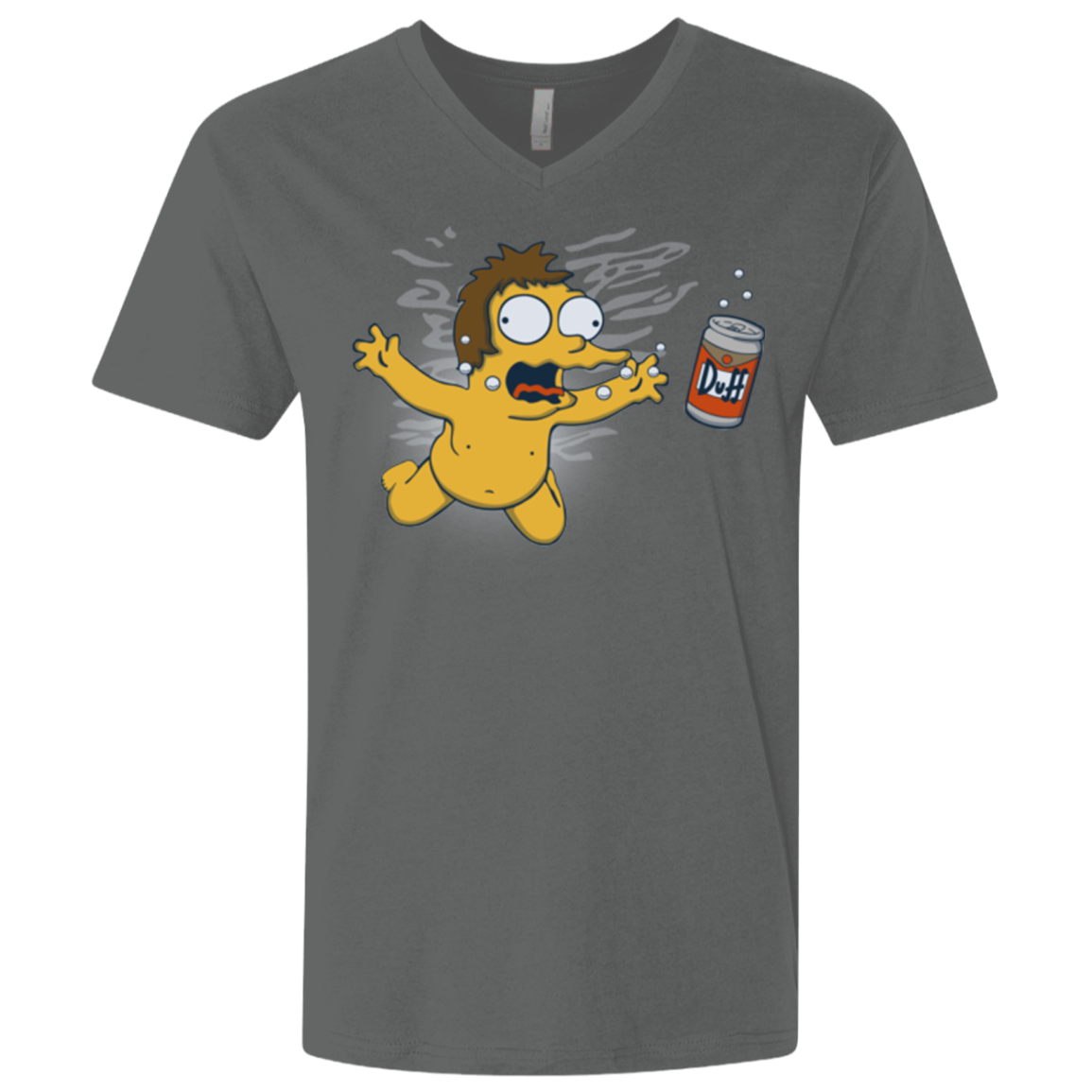 Duffmind Men's Premium V-Neck