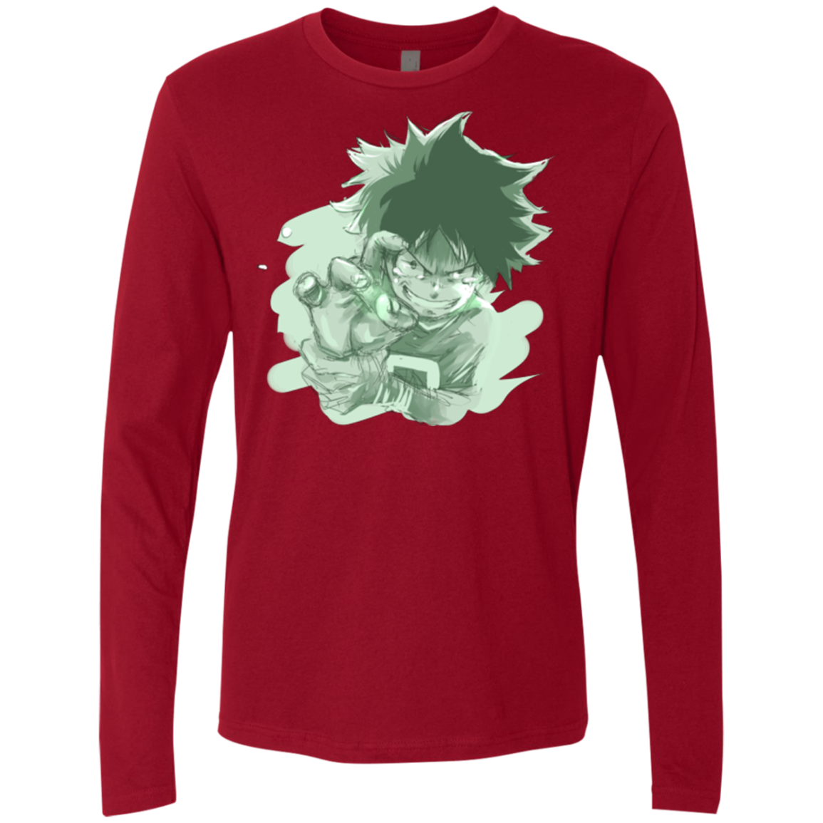 Deku Sketch Men's Premium Long Sleeve