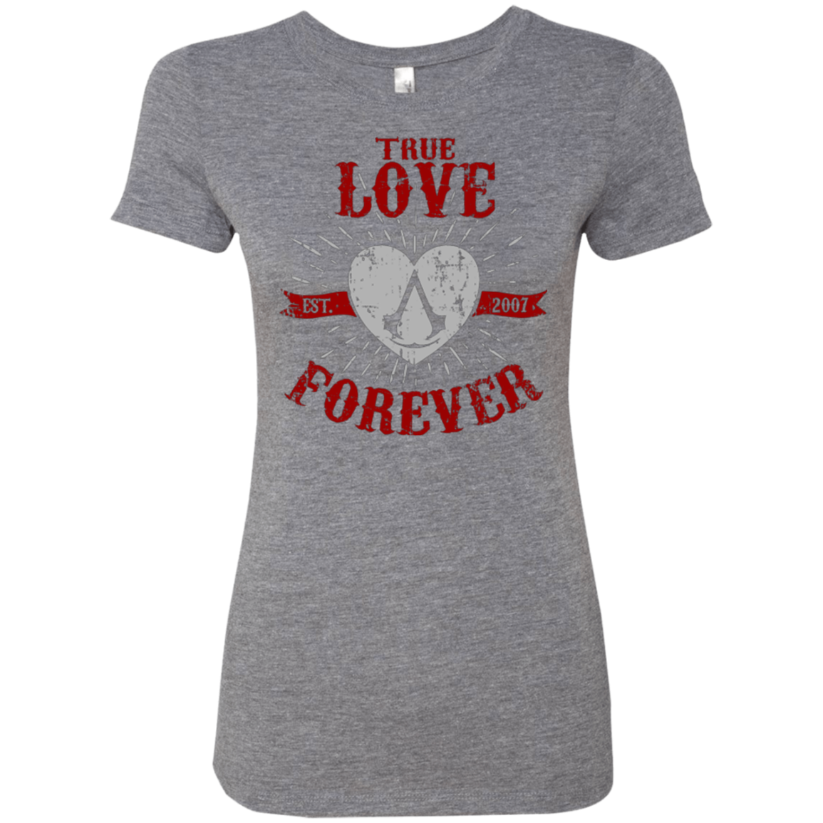 True Love Forever Assasin Women's Triblend T-Shirt