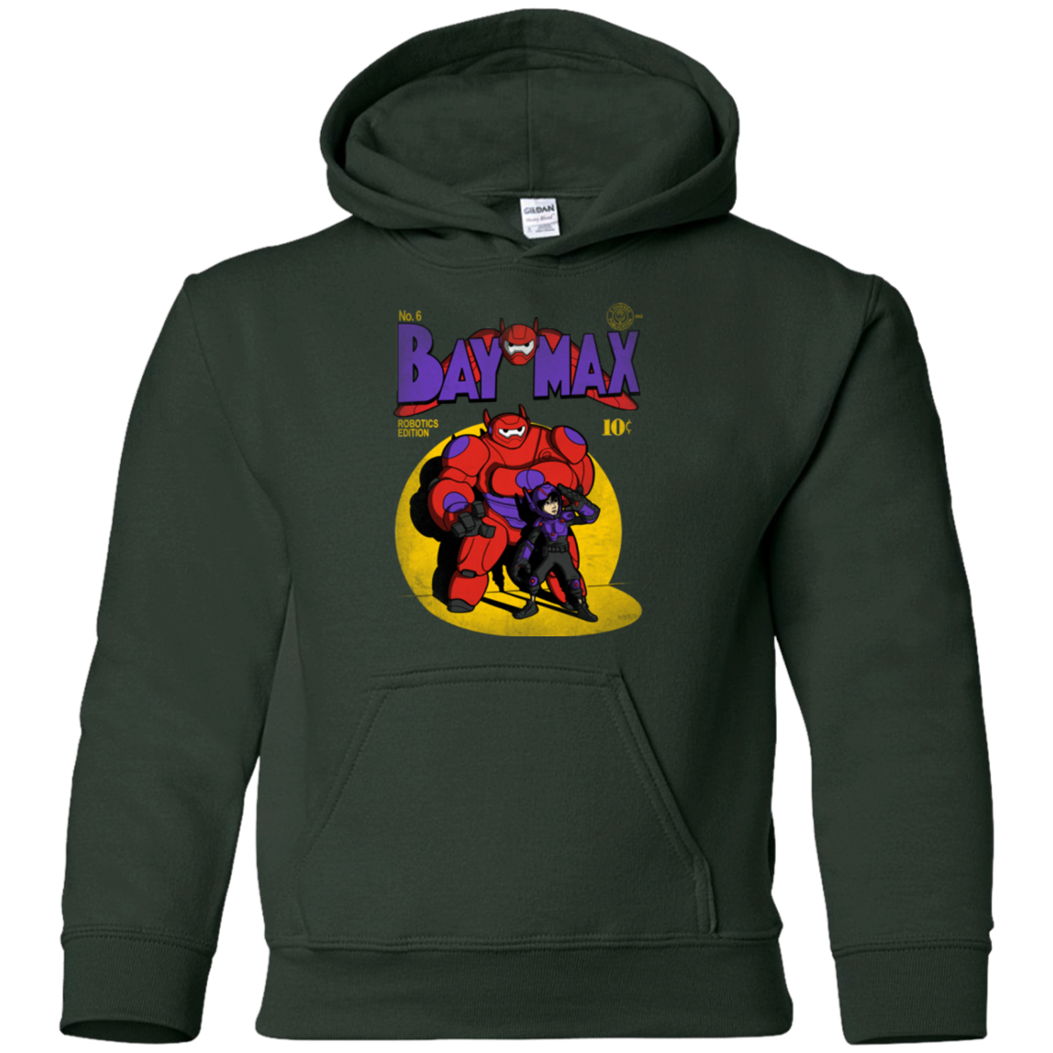 Baymax Number 9 Youth Hoodie