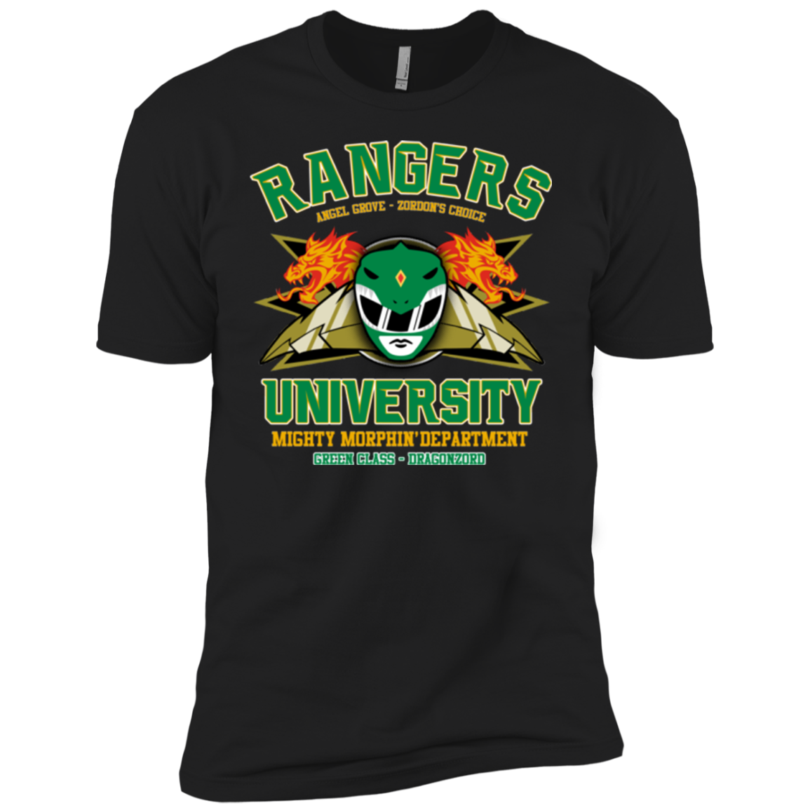 Rangers U Green Ranger Boys Premium T-Shirt
