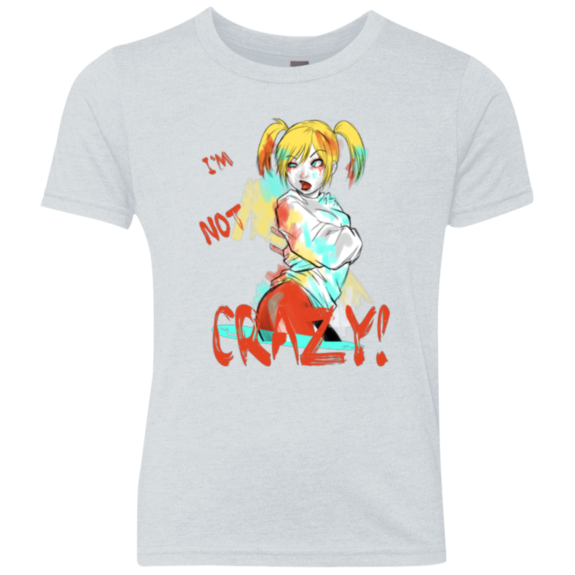 I'm not crazy! Youth Triblend T-Shirt