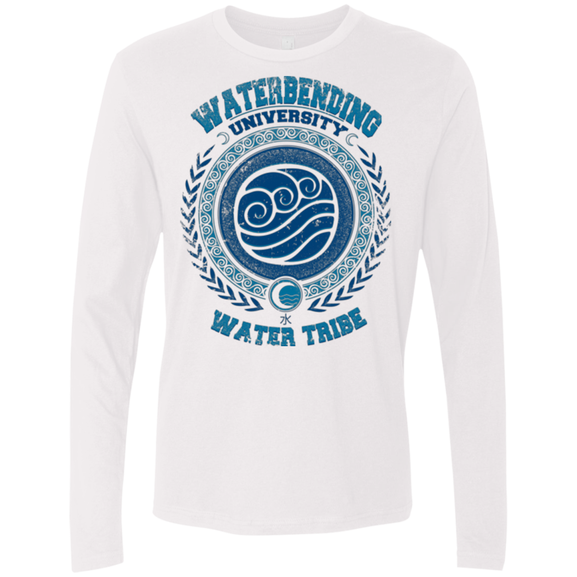 Waterbending University Men's Premium Long Sleeve