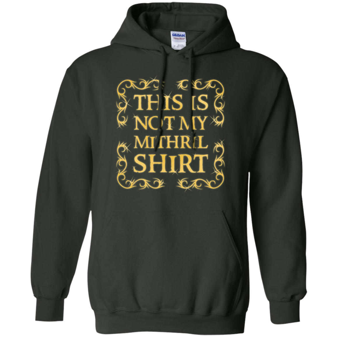 Not my shirt Pullover Hoodie