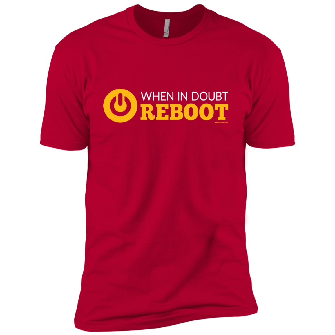 When In Doubt Reboot Boys Premium T-Shirt