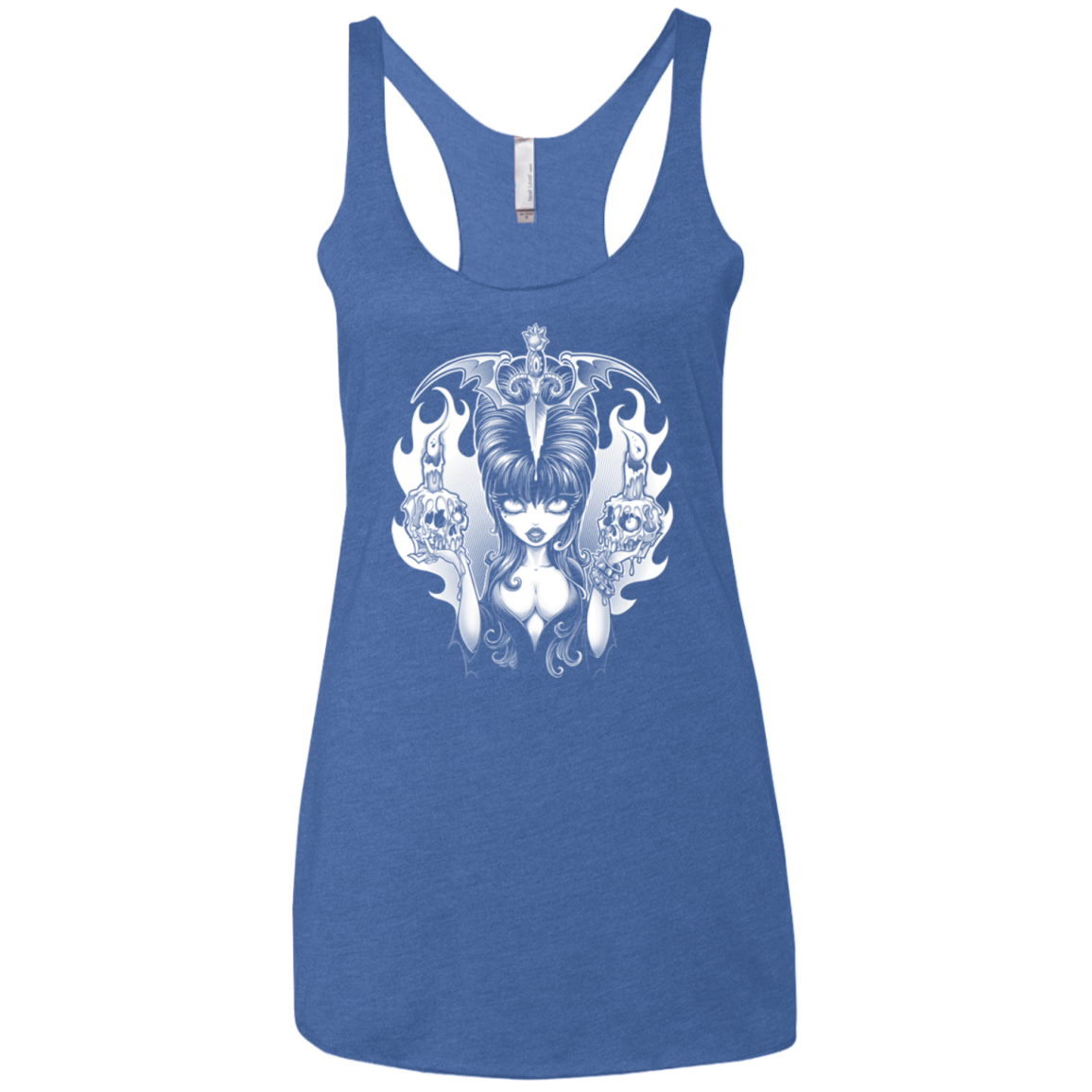 Dagger Of Darkness Women's Triblend Racerback Tank