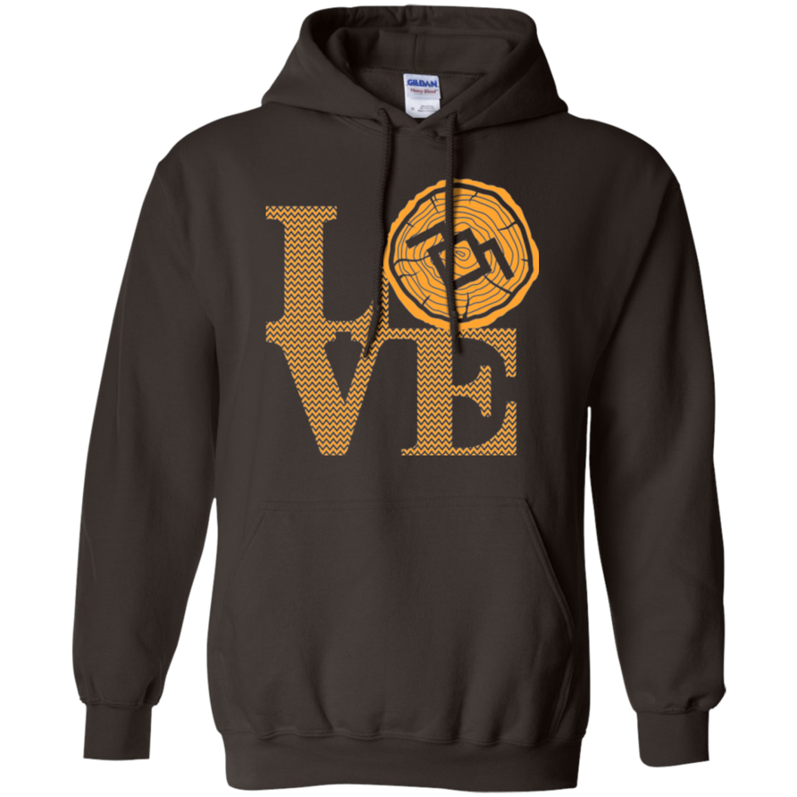 LOVE TWIN PEAKS Pullover Hoodie