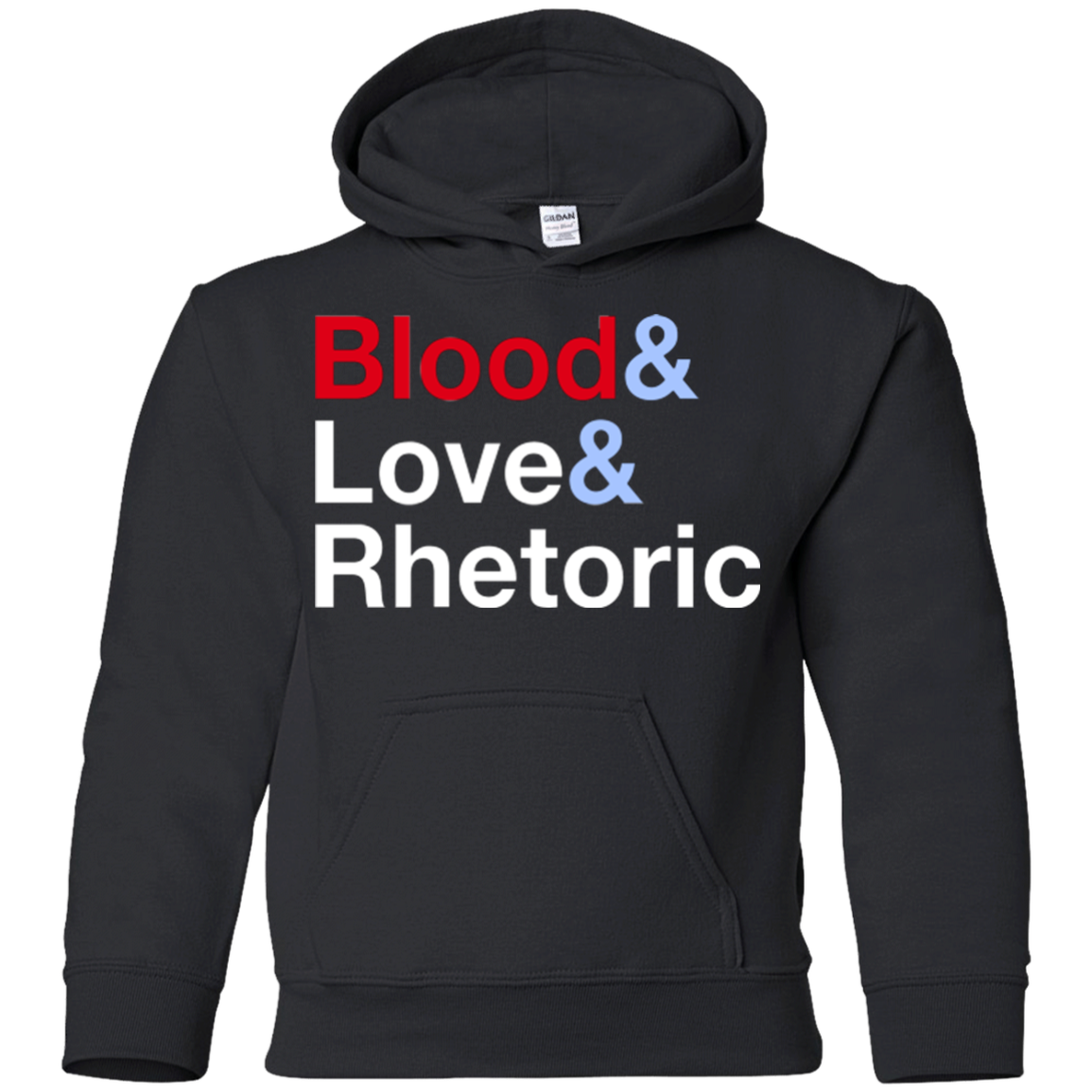 Blood Love Rhetoric Youth Hoodie