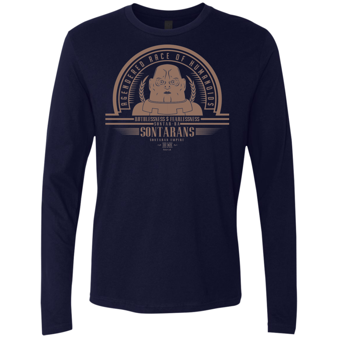 Who Villains Sontarans Men's Premium Long Sleeve