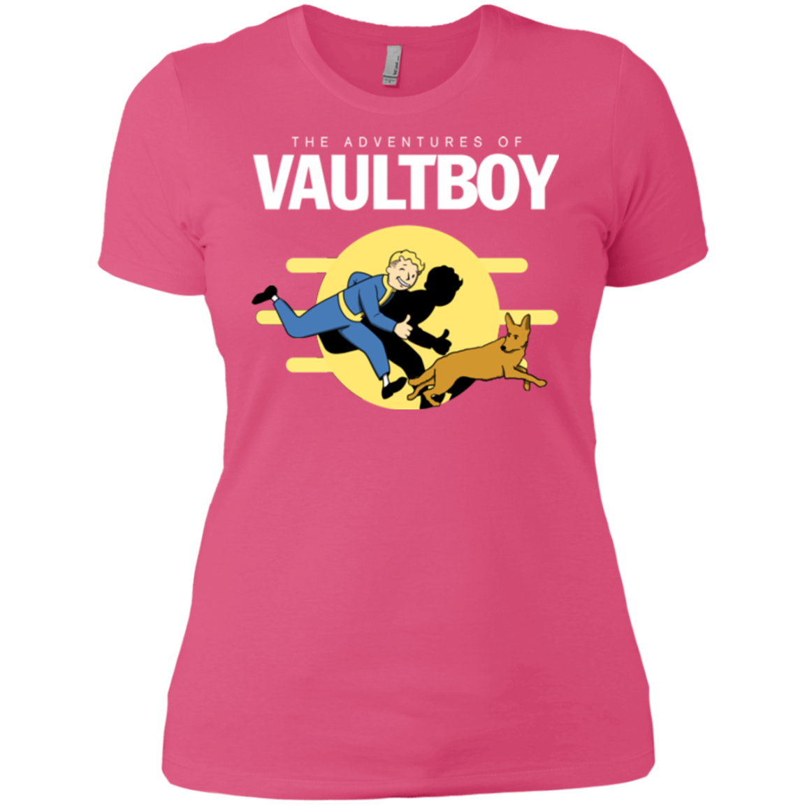 Boy and his dog Women's Premium T-Shirt