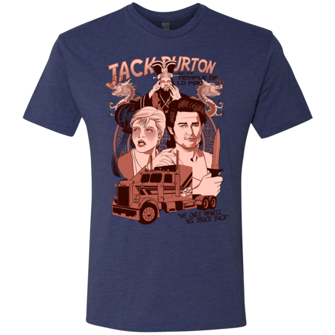 The Temple of Lo Pan Men's Triblend T-Shirt