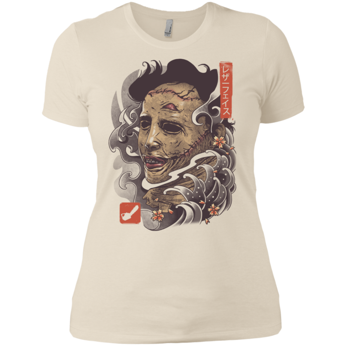 Oni Leather Mask Women's Premium T-Shirt