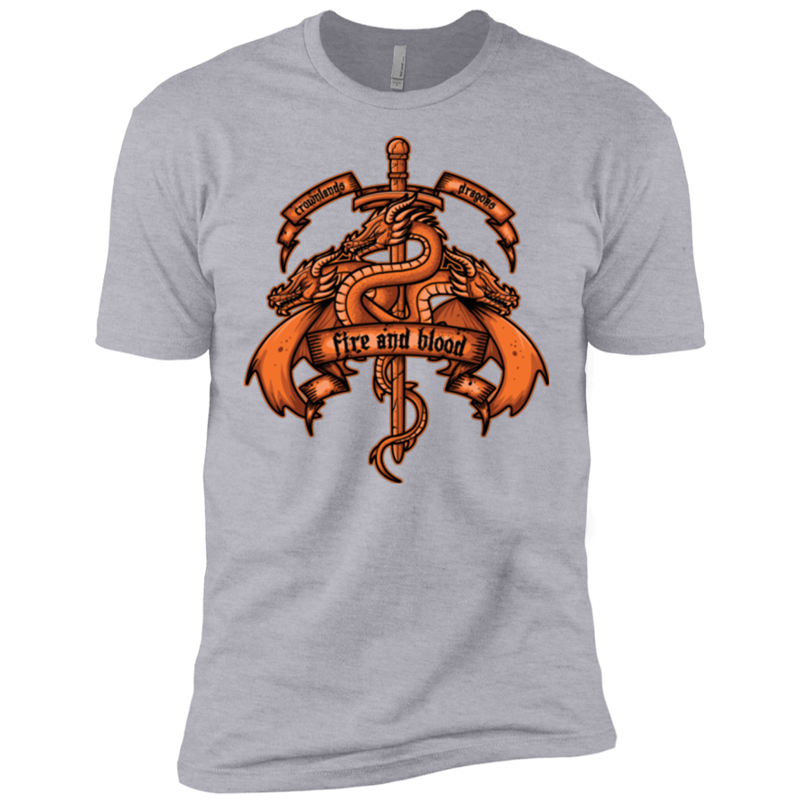 FIRE AND BLOOD Men's Premium T-Shirt